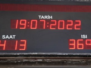 Malatya’da Termometreler 36 Dereceyi Gösterdi