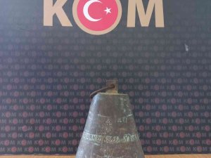 Çanakkale’de Tarihi Kilise Çanı Ele Geçirildi
