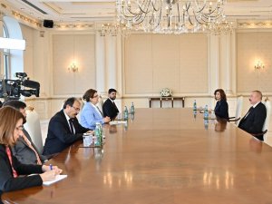 Azerbaycan Cumhurbaşkanı Aliyev, Aile Ve Sosyal Hizmetler Bakanı Yanık’ı Kabul Etti