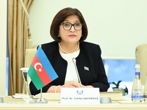 Aile Ve Sosyal Hizmetler Bakanı Yanık, Azerbaycan Milli Meclis Başkanı Gafarova İle Görüştü