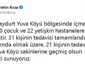 Bakan Koca’dan Bolu’daki Zehirlenmelerle İlgili Açıklama