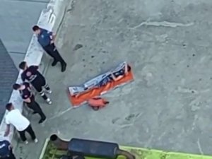 Borcunu Ödemek İstemeyen Şahıs 4’üncü Kattan Atlayarak Kaçmaya Kalkışınca Yaralandı