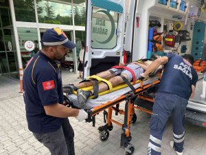 Kulu’da Darp Edilen Genç Hastanelik Oldu