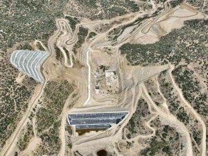 Sarıçay Barajı Yükselmeye Devam Ediyor