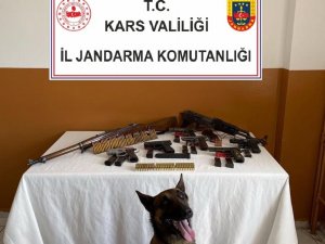 Kars’ta Jandarmadan Ruhsatsız Silah Operasyonu