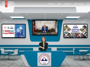 Erü “Study İn Türkiye” Online Üniversite Tercih Fuarı’nda Stant Açtı