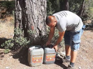 Yangınlara Karşı ‘Su Bidonlu’ Önlem