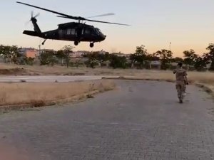 Yaylada Rahatsızlan Kadın Yolda Kalınca Helikopter İle Hastaneye Kaldırıldı