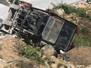 Devrilen Forkliftin Altında Kalan Operatör Hayatını Kaybetti