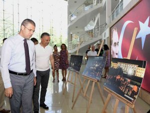 Muratpaşa Belediyesi’nde 15 Temmuz Fotoğrafları Sergisi Açıldı