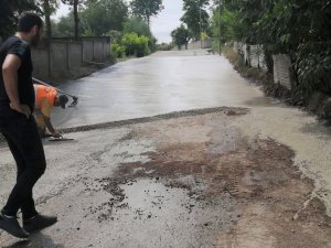 Aktekke’de Beton Yol Sevinci