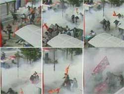 Taksim Meydanında IMF savaşı