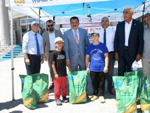 Çiftçilere Silajlık Mısır Tohumu Dağıtıldı