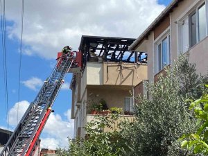 Binanın Çatısında Yangına Sebebiyet Veren İşçi Hakkında Tahkikat Başlatıldı
