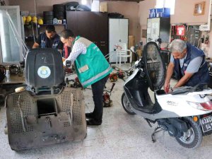 Belediye Kendi Tamir Ettiği Makinelerden Büyük Tasarruf Sağlıyor