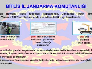 Bitlis’te Trafik Denetimleri
