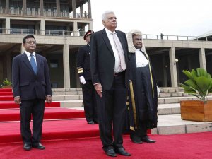 Sri Lanka’nın Yeni Devlet Başkanı Wickremesinghe Yemin Etti