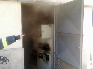 Patlayan Trafo Yangın Çıkardı