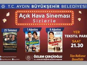 Aydın Tekstil Park’ta Sinema Geceleri Devam Ediyor