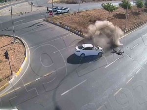 Şanlıurfa’daki Kazalar Şehir Polis Kamerasında