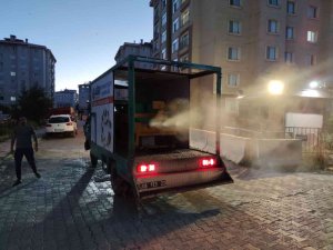 Ağrı Belediyesi İlaçlama Çalışmalarını Sürdürüyor