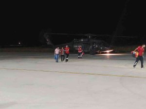 Polis Helikopteri 15 Yaşındaki Genç İçin Gece Havalandı