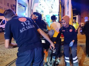 Seyir Halindeki Motosikletten Düştü