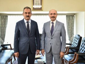 Türk Eğitim-sen Genel Başkanı Geylan’dan Bakan Özer’e Ziyaret