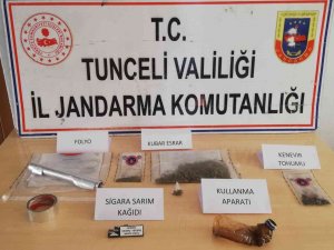 Tunceli’de Uyuşturucu Operasyonu