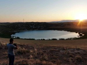 Saklı Göllerde Gün Batımı Görenleri Mest Ediyor