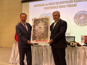 Kulu Ve Haymana Kardeş Şehir Oldu