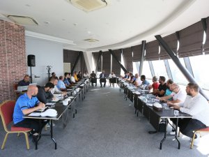 Yüzme Yarışları Öncesi Koordinasyon Toplantısı Yapıldı