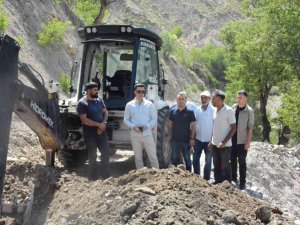 Kaymakam Kaya Sulama Projeleri Çalışmalarını İnceledi