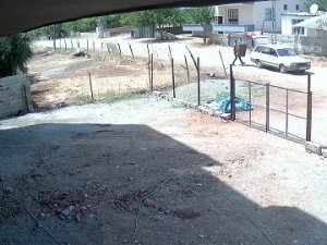 Metal Çöp Varilini Arabaya Yükleyerek Çaldı