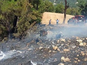 Çameli’nde Çıkan Orman Yangını Büyümeden Söndürüldü