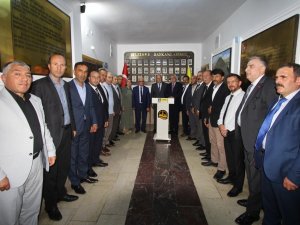 Tesk Genel Başkanı Palandöken Başkan Pekmezci’yi Ziyaret Etti