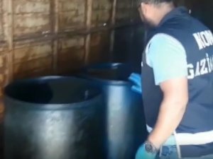 Gaziantep’te Bin 500 Litre Kaçak Akaryakıt Ele Geçirildi