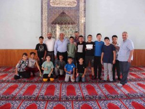 Başkan Çalışkan Ve Müftü Akyol, Yaz Kur’an Kursları’nı Ziyaret Etti