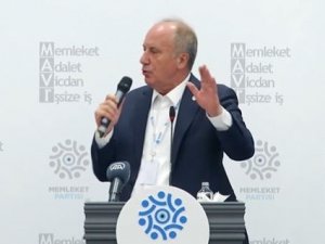 Memleket Partisi Genel Başkanı İ̇nce: