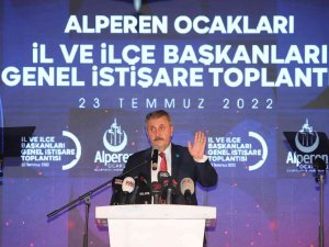 Destici, Alperen Ocakları İ̇l Ve İ̇lçe Başkanları Genel İ̇stişare Toplantısı’na Katıldı