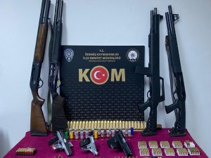 Ödemiş’te Ev Görünümlü Cephanelik