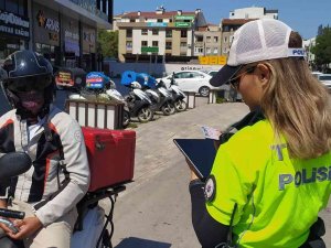 Bursa’da Motosiklet Sürücülerine Sıkı Denetim