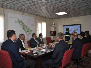 Bakan Kurum İle Başkan Büyükkılıç’tan Millet Bahçesi’nde İnceleme