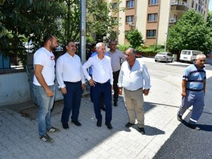 Çınar, Yol Yenileme Çalışmasını İnceledi