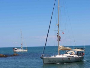 Yatçılar Trabzon’a Demir Attı