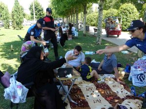 Maltepe’de Polis Ekiplerinden Sahil Ve Ormanlık Alanda Mangal Denetimi