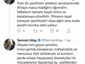 Mhp’li Atay Fetö Firarisinin İddialarını Yalanladı
