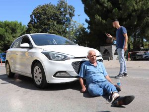 Kazada Yaralanan Motosiklet Sürücüsünün Sağduyusu Takdir Topladı