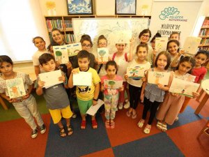 Nilüferli Çocuklar Hayallerindeki Dünyayı Ağaca Sığdırdılar