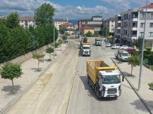 1,5 Kilometrelik Yol Asfalta Hazırlanıyor